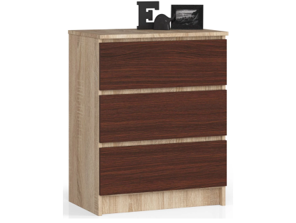 komoda kuba 60 cm 3 z suvky sonoma wenge70772a6e