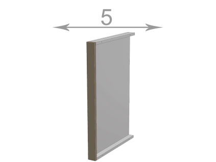 craft kuchynsk pilaster 5 lp582 grafit df56624bb