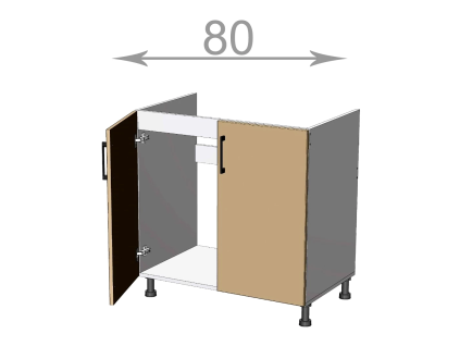 drezov skrinka 80 imperial ls8082 biela abb34606