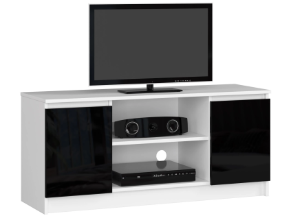 rtv stol k 120 cm 2d 1p ierny akryl vys e7c6a10c