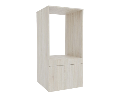 PRATO regál na práčku, craft biely