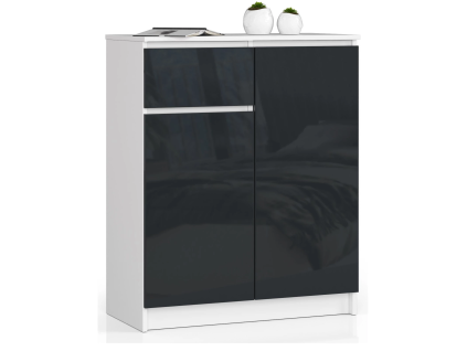 komoda k 80 cm 2 dvere 1 z suvka biela g7bcabea8