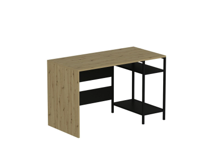 tiran pracovn st l s policou dub artisan1d7a1b2b