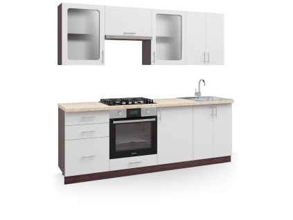 fiore kuchynsk linka 220 biela mat wenge787a31b3
