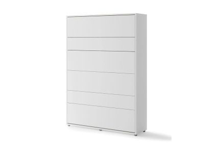 BED CONCEPT BC 01, sklapacia postel vertikalna 140, biela 2