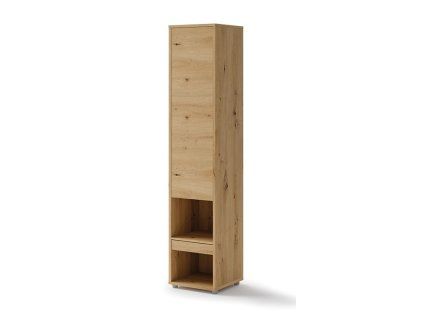 BED CONCEPT BC 07,skrinka so zasuvkou 1d1s, dub artisan 1