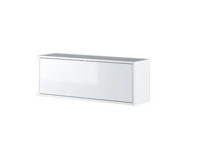 BED CONCEPT BC 29, zavesna skrinka biela biela leskla 1