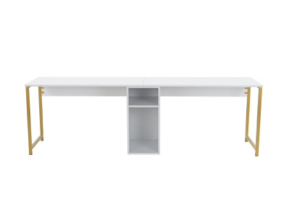 twin study desk dvojit p sac st l biela a58a92a0