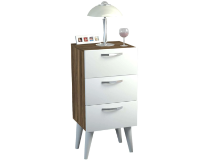 bellini 3d zka komoda biela orech komoda5bc89732