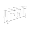fiona 180 konzolov stol k antick biela r89ff1907