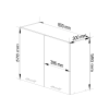 kuchynsk skrinka z vesn oliwia 80cm biel269c395c