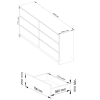 komoda kuba 160 cm 6 z suviek dub sonoma0d7881a0