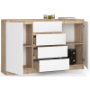 komoda kuba 160 cm 2 dvere 4 z suvky son91247375