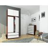 nadstavec na skri u s 90 cm wenge biela 12309862