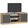 rtv stol k 140 cm na tv remeseln cky dubdb618195