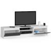 rtv stol k 160 cm na tv bielo grafitovo 65566fa3