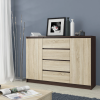 komoda kuba 140 cm 2 dvere 4 z suvky wenfdbba3ce