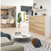 komoda kuba 160 cm 10 z suviek biela son1434a69d