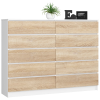 komoda kuba 160 cm 10 z suviek biela son77068e0d