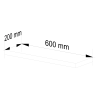 ps 3 polica 60 cm biela 33323ecf