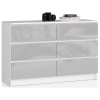 komoda kuba 120 cm 6 z suviek akryl meta2385ae44
