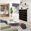 komoda kuba 120 cm 10 z suviek biela ier07ce862d