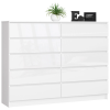 komoda kuba 160 cm 10 z suviek biela vys9cb14aa2
