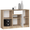 komoda b 17 120 cm sonoma biela f50b3a13