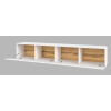 AVA 40 moderný tv stolík biela/ dub wotan