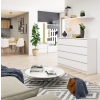 komoda kuba 140 cm 8 z suviek biela 6992b63e