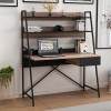 arte pracovn st l s reg lom orech ierna 6127fb7c
