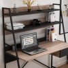 arte pracovn st l s reg lom orech ierna 4909859f