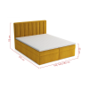 IDEAL BOX 180x200 manželská posteľ, Bluvel 78