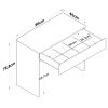 bj104 2342 kozmetick stol k biela toalet0fa8ad68