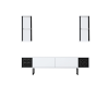 black line luxusn ob vacia stena biela iad83e6b9