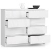 komoda kuba 120 cm 8 z suviek akryl bield96091d3