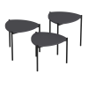 lenny 3 odkladacie stol ky antracit ba82f945