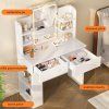 QUEEN toaletny stolik s LED osvetlenim 3