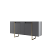 luxe komoda na no i k ch antracit zlat 847a13c7