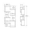 warm 22 zavesny regal sepet biela 4