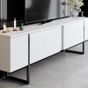 luxe tv stol k na no i k ch biela ierna 69764928