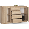 komoda kuba 160 cm 2 dvere 4 z suvky sona4e56ce9