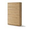 BED CONCEPT BC 02, sklapacia postel vertikalna 120, dub artisan 1