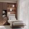 BED CONCEPT BC 03, sklapacia postel vertikalna 90, dub dunin 4