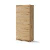 BED CONCEPT BC 03, sklapacia postel vertikalna 90, dub artisan 1