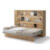 BED CONCEPT BC 04, sklapacia postel horizontalna 140, dub artisan 2