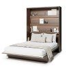 BED CONCEPT BC 12, sklapacia postel vertikalna 160, dub dunin 2