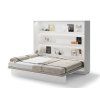 BED CONCEPT BC 14, sklapacia postel horizontalna 160, biela 2