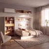 BED CONCEPT BC 14, sklapacia postel horizontalna 160, biela 5