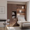 BED CONCEPT BC 08, 2 dverova skrinka 2d, dub dunin 4